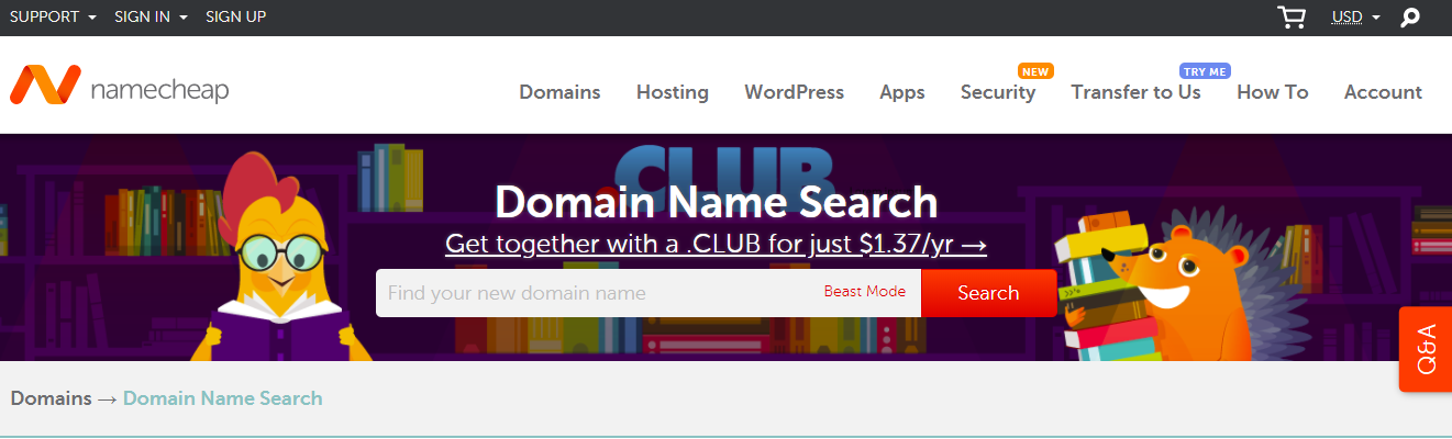 Free tools to check domain name availability with Name.com