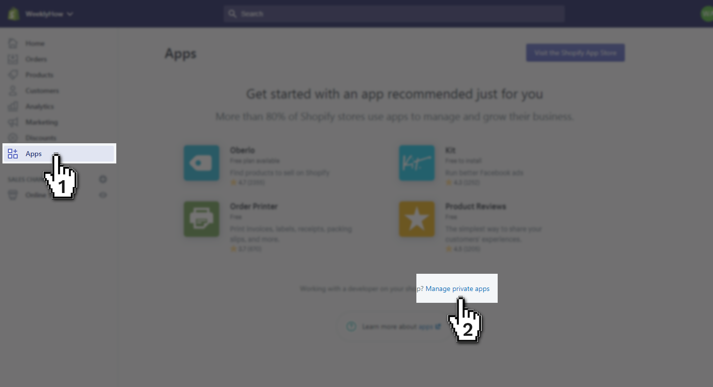 Manage Private Apps to Create a private Shopify App for Shopify Development store | Add Private Apps to Shopify Development Store