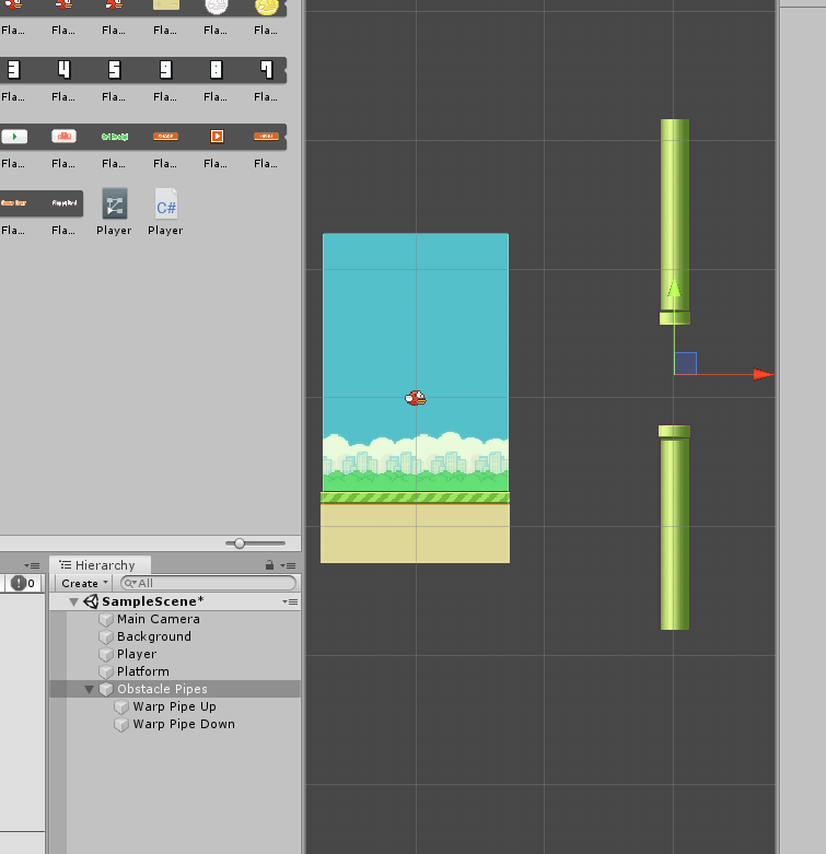 Making Warp Pipes for Flappy Bird Game