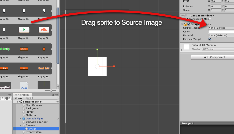Assigning sprite to Image UI Component
