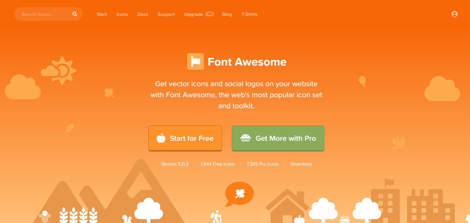 Font Awesome Official Webpage