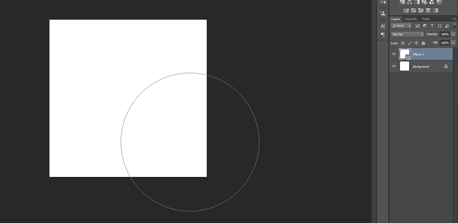 creating new ellipse shape with photoshop ellipse creator