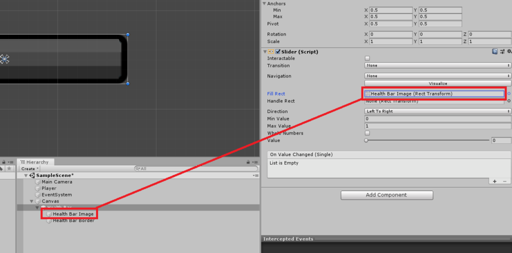 adding fill rect in slider ui in unity 3d
