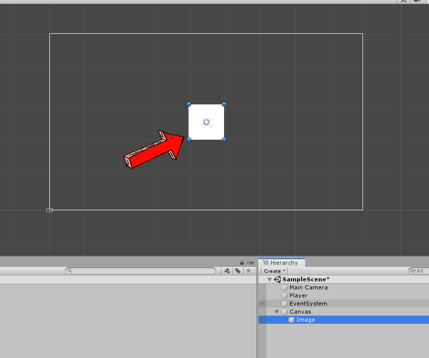 repositioning an image with unity 3d