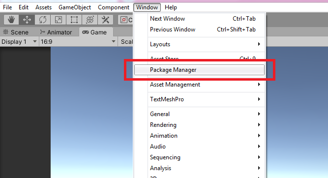 Unity Package Manager