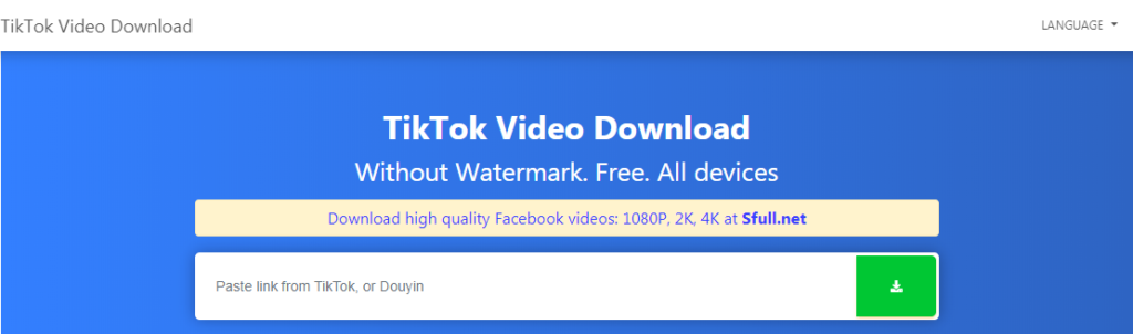 SnapTik App - TikTok Video Downloader