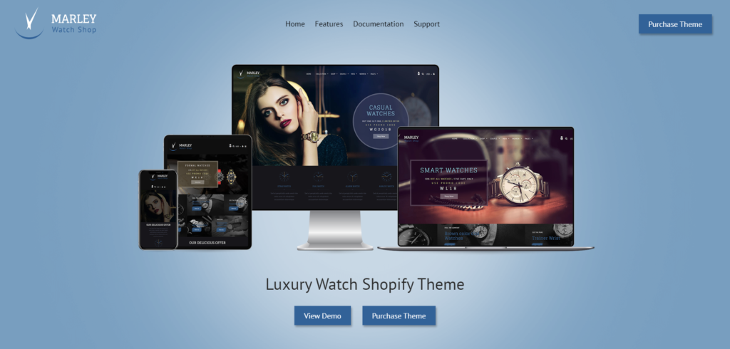 best shopify themes in 2020 featuring markley
